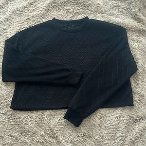 Forever 21 Black Crop Top